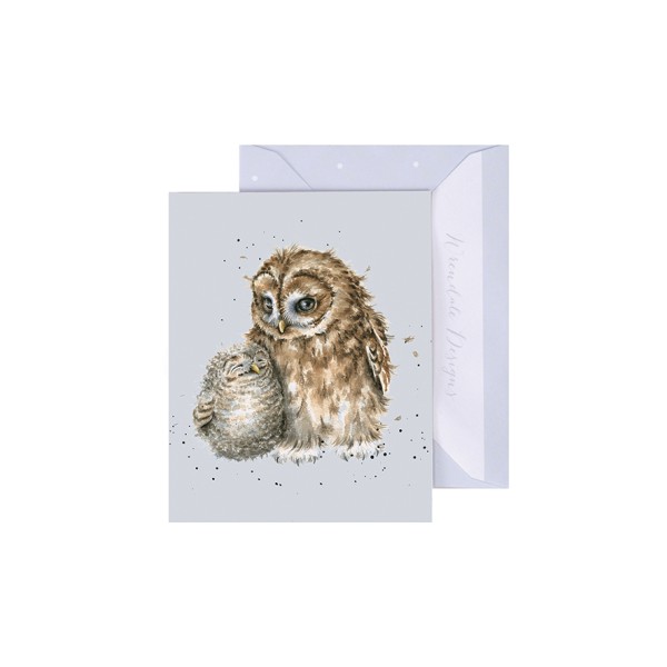 Wrendale Mini-Karten GE128 Owlways by your side Gift