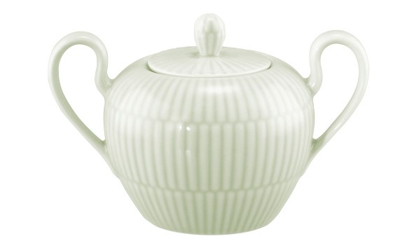 Seltmann Amina Seladon Zuckerdose mit Griffen 0,23 l