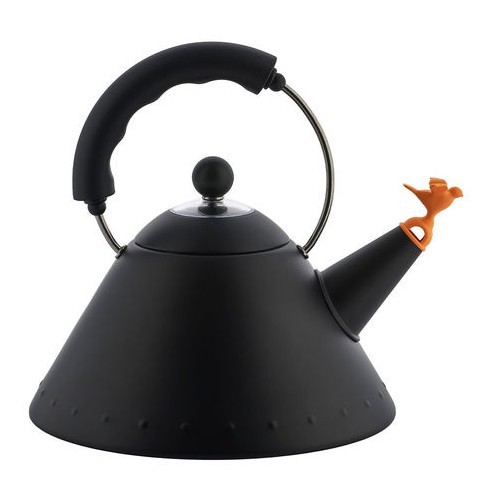Alessi 9093 BB Wasserkessel, Schwarz