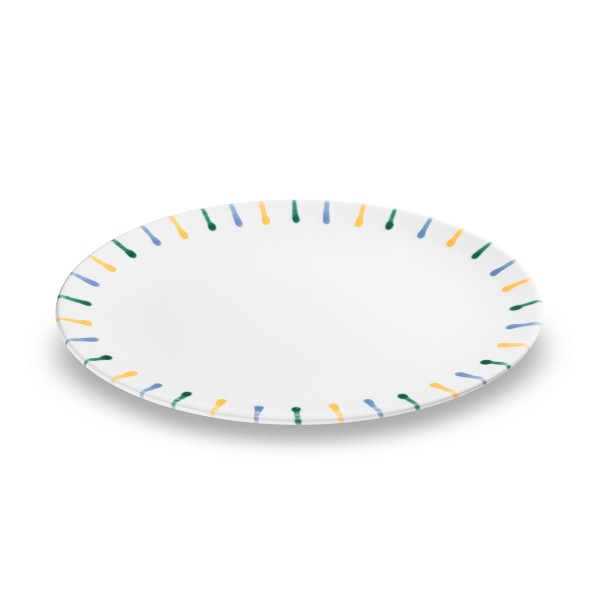 Gmundner Buntgeflammt 0103POSE33 Platte oval (33x26cm)