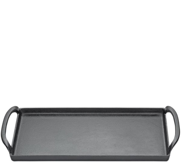 Küchenprofi Provence 0407721038 Plancha-Grillplatte, 38cm - Schwarz