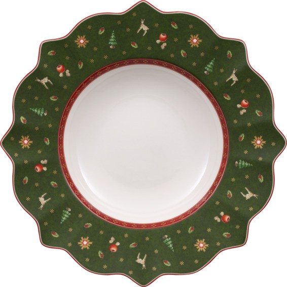 Villeroy & Boch Toy's Delight 14-8585-2701 Suppenteller Grün 26cm