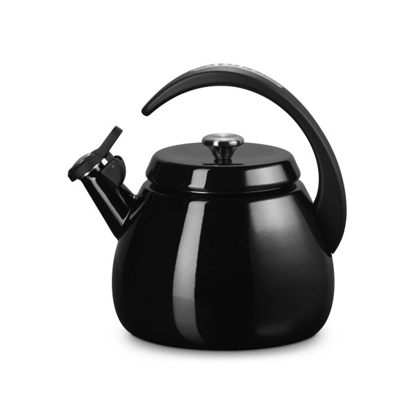 Le Creuset Wasserkessel 40111011400900 Cloche 2,1L - Schwarz Glänzend