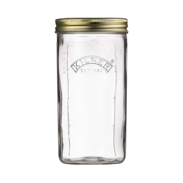 Kilner Einkochglas 0025.067 Weithals-Einkochglas, 1l