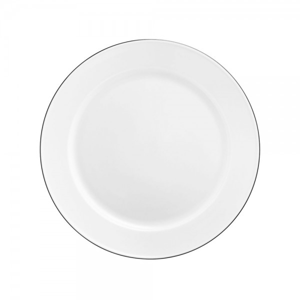 Fürstenberg Wagenfeld, Schwarze Linie Speiseteller 27 cm
