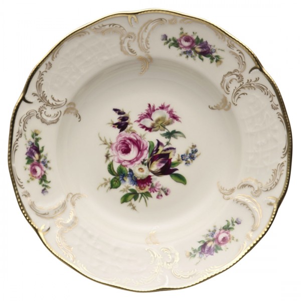 Rosenthal Sanssouci Elfenbein Diplomat Suppenteller 23 cm