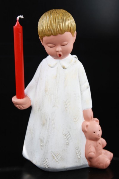 Singer Engel Hugo mit Bär (286200) 22 cm