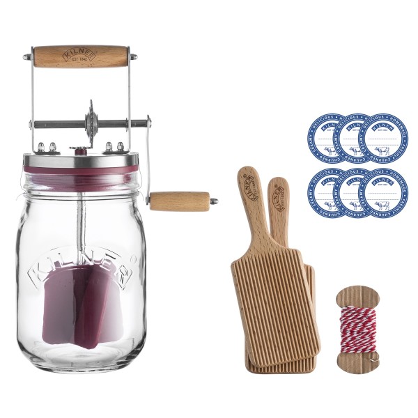 Kilner Küchengeräte 0025.353 Butter Herstellungsset