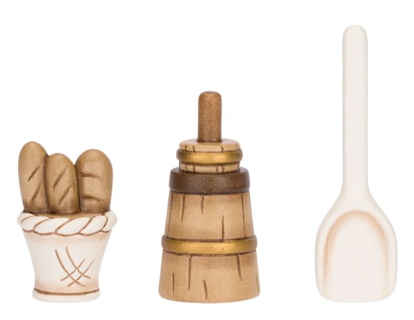 Thun Die klassische Krippe T11657282A91 Set Bäckerei 3-tlg.