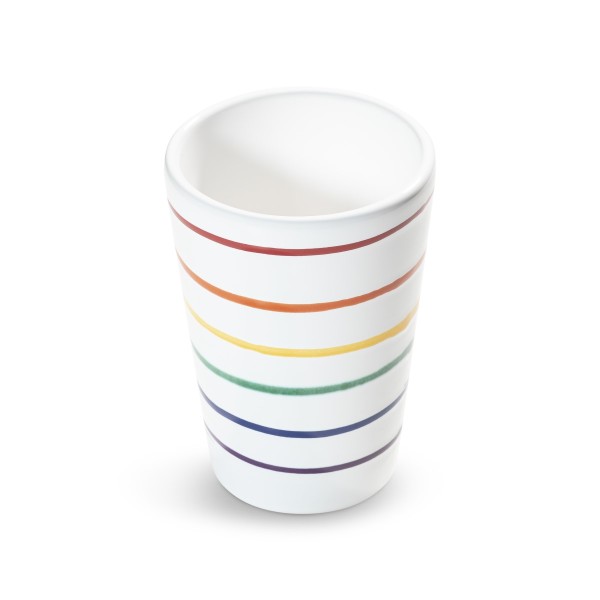 Gmundner Regenbogen 0120BSTR08 Trinkbecher (H: 11cm)