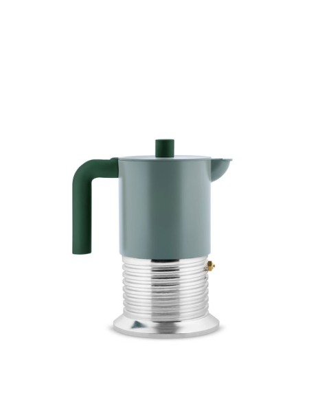 Alessi Vite PM01/6 GR Espressokocher 0,3l - Sage Green