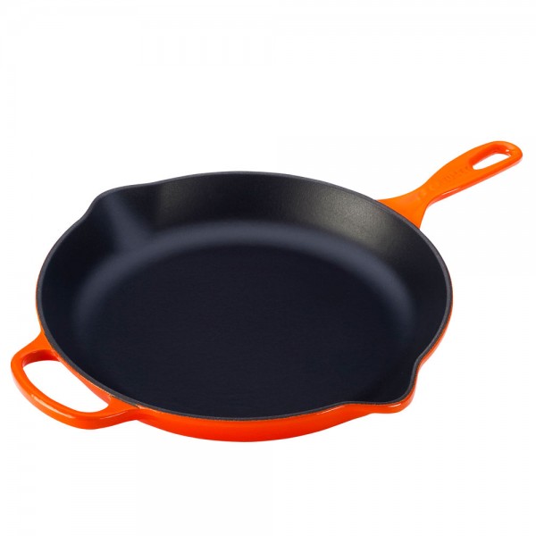 Le Creuset Pfannen 20182230900422 Brat-& Servierpfanne Signature 23cm - Ofenrot