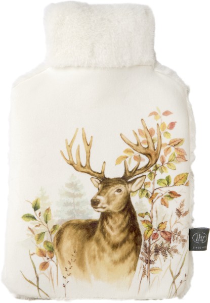 IHR Hunted Deer Cream WF1011860 Wärmflasche 20,5 x 34 cm