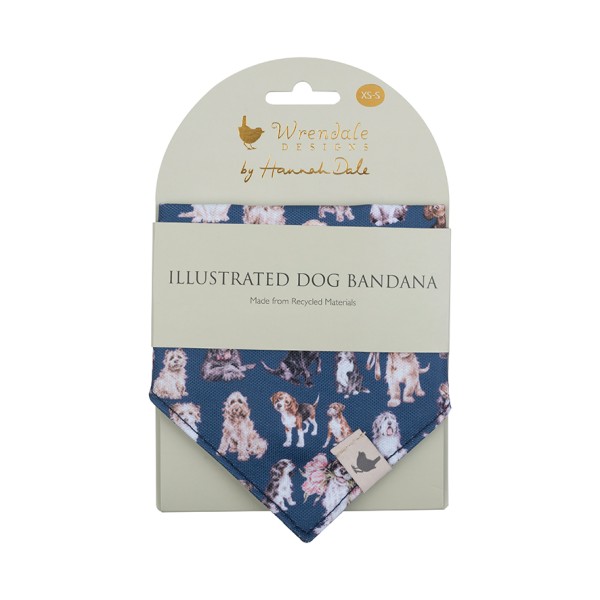 Wrendale Haustierzubehör PETBAND001 Bandana für den Hund - XS/S