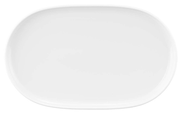 Seltmann Sento Home Weiß Teller/Servierplatte oval 38x24 cm