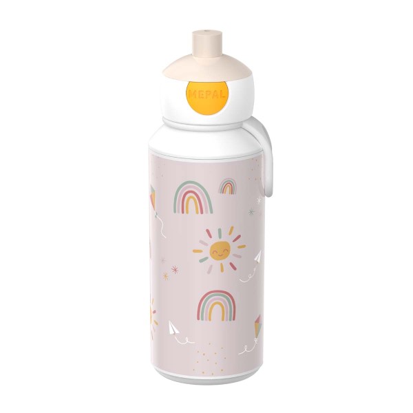 Mepal Campus 107410065245 Trinkflasche Pop-Up 400ml - Sunshine &amp; Rainbow