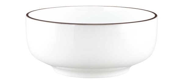 Seltmann Sento Home Pure Lines Chocolate Brown Müslischale 15 cm