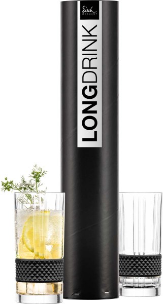 Eisch Glen 78854413 Longdrink Set 2-tlg. 544/13 schwarz