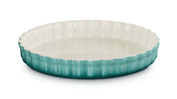 Le Creuset Steinzeug 71120280990001 Tarteform 28cm 2,1L - Bleu Riviera