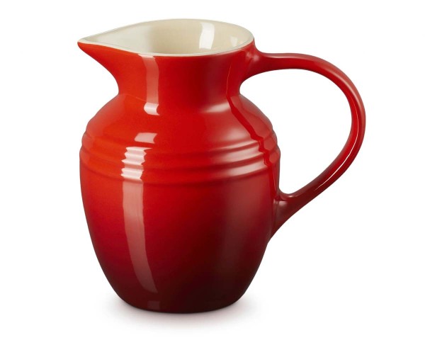 Le Creuset Steinzeug 70903060600002 Saftkrug klein Klassik 0,6L - Kirschrot