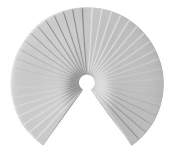 Rosenthal Arcus Weiss matt Vase 24 cm