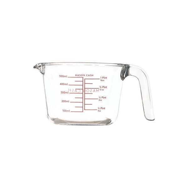 Mason Cash Messbecher 2006.203 CLASSIC COLLECTION -Messbehälter aus Glas, 0,5 Liter