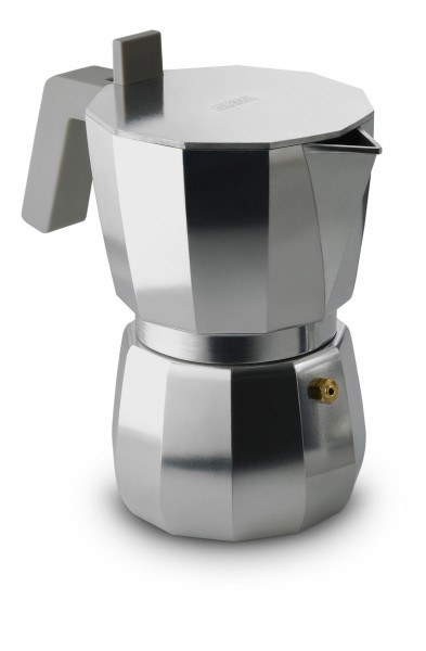 Alessi Moka DC06/6 Espressokocher Grau 0,3 l