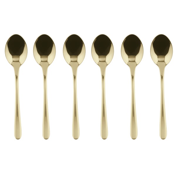 Sambonet Taste PVD Champagne 52553PA6 Set 6tlg. Kaffee/Teelöffel