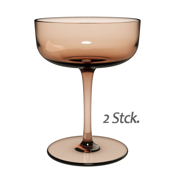 Villeroy &amp; Boch Like 19-5179-8210 Clay Sekt-/Dessertschale S2tlg