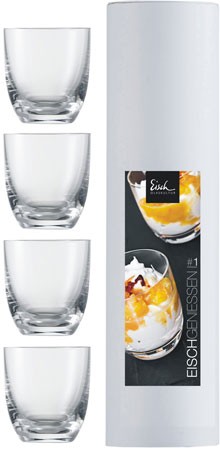 Eisch Spezialgläser 4er Set Dessertglas (109/6) Durchmesser 5,5 cm, Höhe 6,5 cm