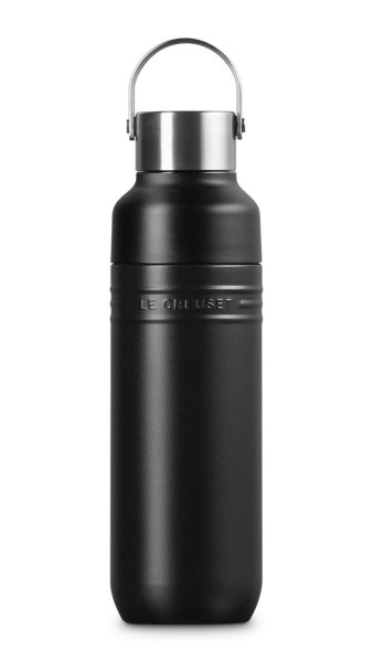 Le Creuset On The Go 41066280000001 Trinkflasche 0,5l - Schwarz Matt