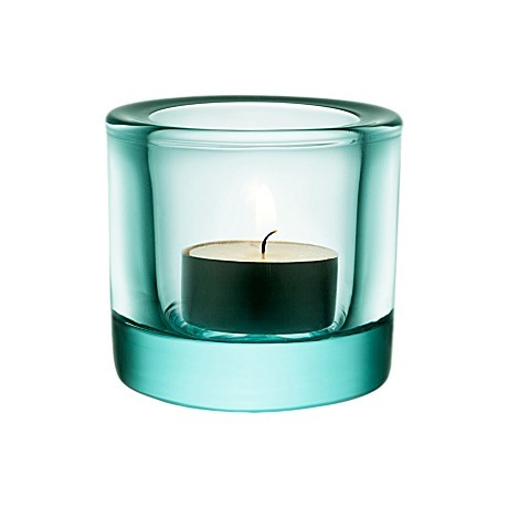 Iittala Kivi 1007368 Teelichtleuchter 60mm watergreen