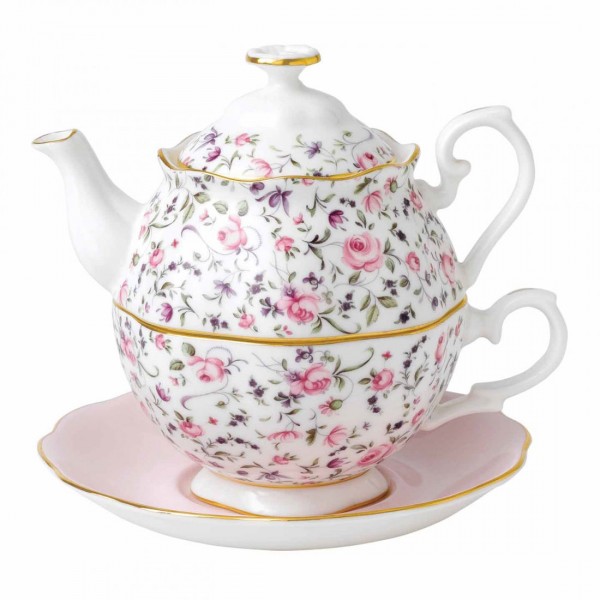 Royal Albert Rose Confetti Tea for one (02399) 0,49l