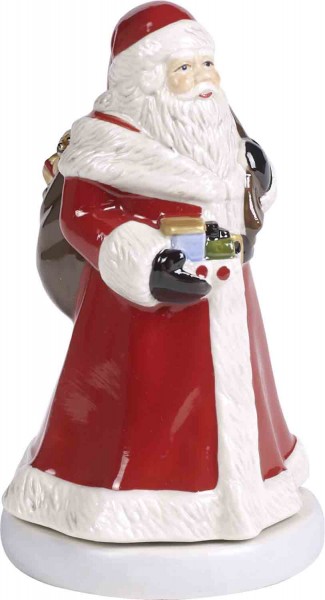 Weihnachtswelt von Villeroy &amp; Boch Nostalgic Melody Santa, drehend (6302) 9 x 9 x 15 cm