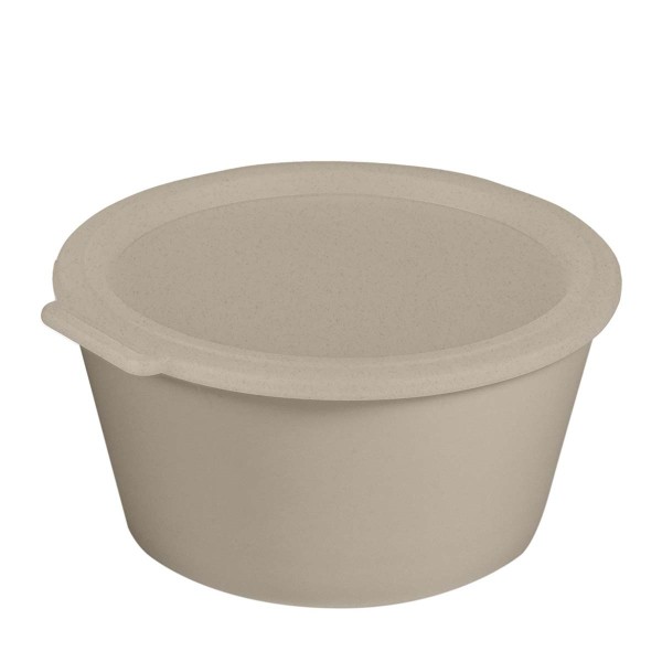Koziol Move 100060700 Schale 2,2l mit Deckel - Nature Desert Sand