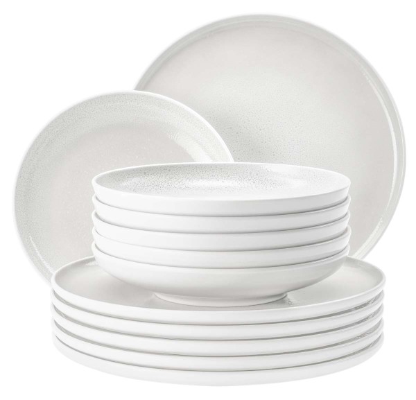 Seltmann Sento Home Aura white Tafelservice 12-teilig