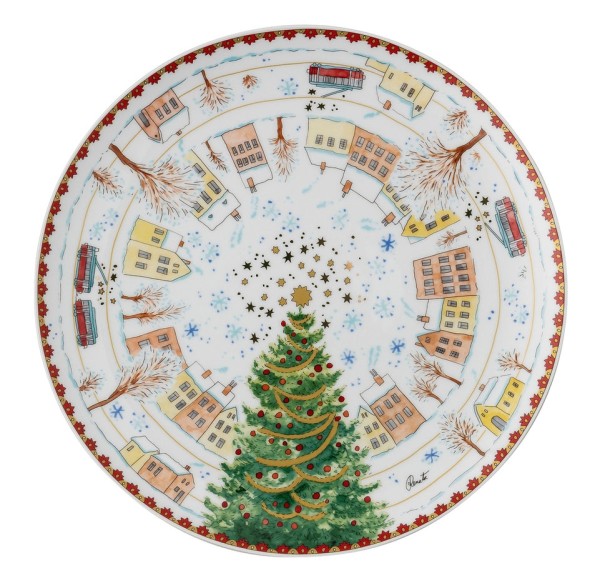 Hutschenreuther Weihnachtsklänge Sammelkollektion 23 Teller 22 cm