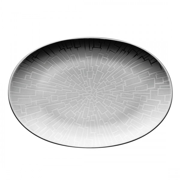 Rosenthal TAC Gropius Skin Platin Platte 18 cm