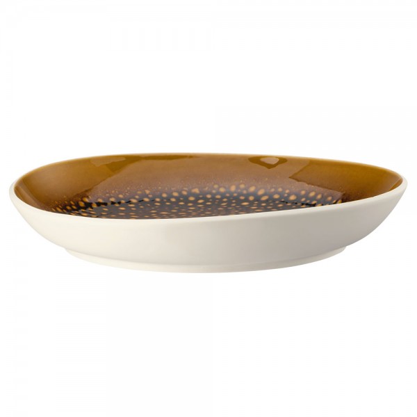 Rosenthal Junto, Amber Teller tief 33 cm