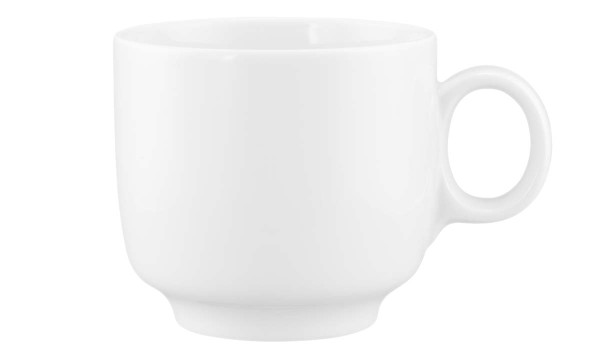 Seltmann Sento Home Weiß Cappuccinoobertasse 0,30 l mit Henkel