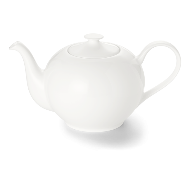 Dibbern Classic 0117400000 Teekanne rund 1,30 l weiss
