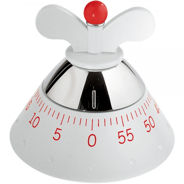 Alessi A09 W Küchentimer - Weiß
