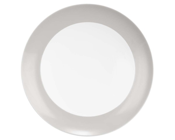 Seltmann Liberty Pure Colors New Grey Suppenteller rund 23,5 cm Fahne
