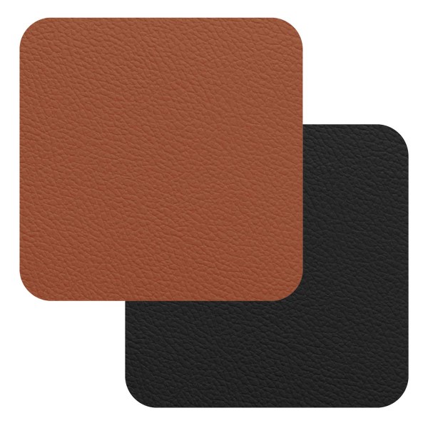 Freeform Untersetzer FLCO2754X4 Fleximats - Cognac/Schwarz, 4er-Set