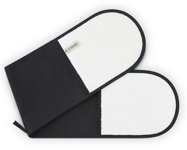 Le Creuset Textilien 95001000000000 Doppelhandschuh - Schwarz
