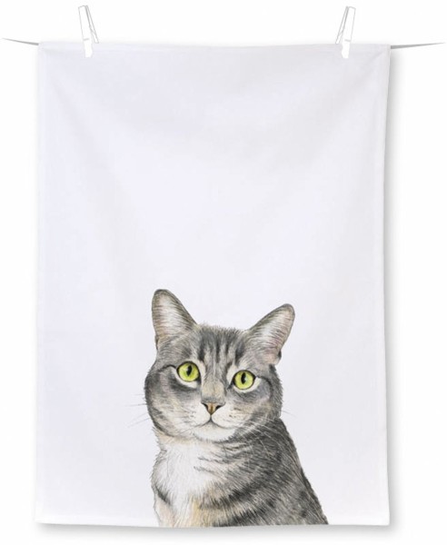 Ihr Farm Cat T1047600 Geschirrtuch 70 x 50 cm