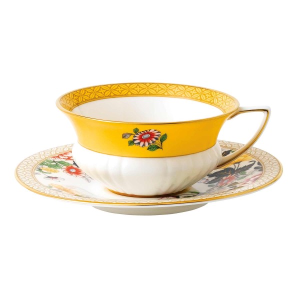 Wedgwood Wonderlust Tee-Obere mit Untertasse Primrose (24020)