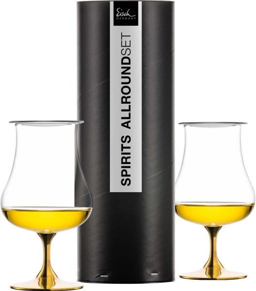 Eisch Gentleman 180444 Universal Spirituosenglas 500/213 Gold - 2Stk.