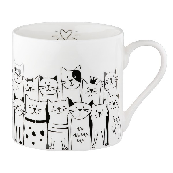Gilde 51908 Tasse / Becher 0,36l "Katzenbande"