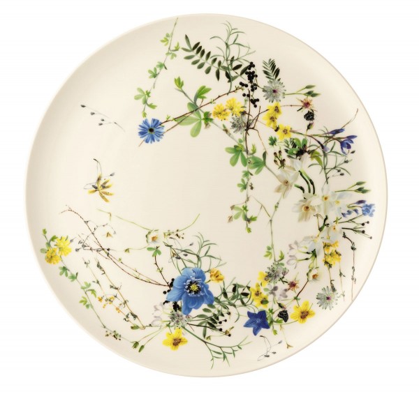 Rosenthal Brillance Fleurs des Alpes Platzteller 32 cm Coup